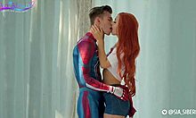 Spider-Man Cosplay Sex With Oral And Tit Play At Home Sia Siberia