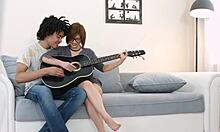 Rebecca Rainbow Gets Bent Over For Doggy With Brazilian Teen 😏