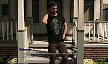 pine falls 83 cartoon anime with brunette and big ass