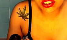 Young Swallows Big Dildo Whole!