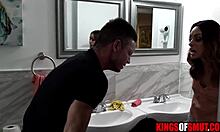 stepbrother and stepsister argue then fuck hard 😈