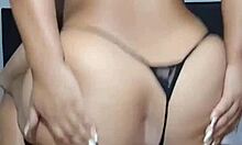 Latina Brunette Rides Brother-In-Law's Dick, Big Pussy Wet