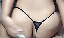 Latina Brunette Rides Brother-In-Law's Dick, Big Pussy Wet