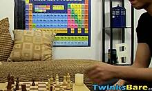 smart gay jasper robinson barebacked by chess playing twink 😏