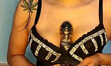 Young Swallows Big Dildo Whole!