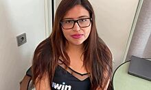 Pervert psychologist manipulates her client into a steamy session