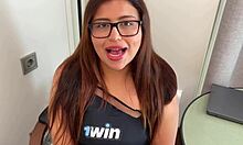 Pervert psychologist manipulates her client into a steamy session