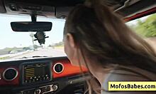 Blonde Teen Slut Chloe Rose Gives Amazing Wet Blowjob to Charles Dera in Car and at Home