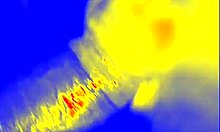 ebony girl gives sloppy blowjob pov