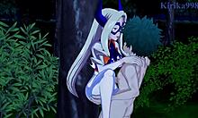 Tsuyu Asui And Mt Lady In My Hero Academia