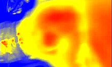 ebony girl gives sloppy blowjob pov