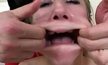 Blonde Babe Takes Extreme Anal Pounding from Brandon Iron