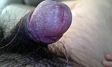 Wet Cock Dripping During Close-Up Masturbation