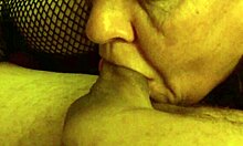 wow granny carmen gives amazing blowjob to cougar bbw