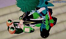 Tsuyu Asui And Mt Lady In My Hero Academia