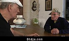 horny old men pound two young sluts on holiday. what a wild getaway!