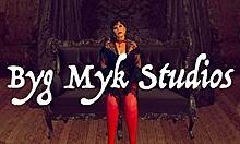 i love watching this goth granny suck cock hard