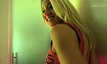 Cum Explodes Over Kiara Lord's Perky Tits in Homemade Clip