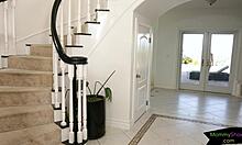 tribbing cutie fingers her stepmommy in this lesbian scene