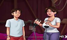 summertimesaga - cleansing through sex e3 76 with milf creampie