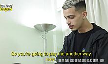 Cobrando O Primo E Pagando Com Foda