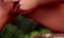 Hey, Veronika shows her friend hot kissing tricks! 😘