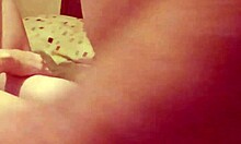 Fucking and Toying Her Wet Pussy in Missionary Style Spanking