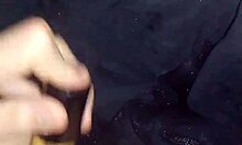 gay teen plays with his ass