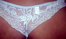 Fucking passive guy in lingerie, big ass exposed