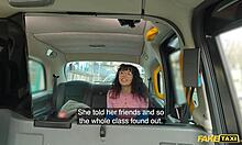 this teen girl in fake taxi is craving a big cock to stretch her pussy 😏