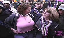 party girl keeps flashing her nude body day and night 😎