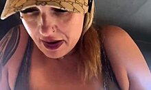 Sweaty gym girl trains near Marginal Tietê. Truckers honk watching her wet ass, driving her wild with lust.