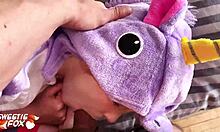 Tytön Aamun Suihinotto Muuttuu Kovaksi POV Pillu Pumppaamiseksi