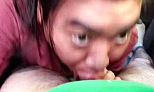 Wow, sucking my best friend outdoors feels insane!