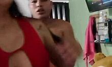 Fucking my babysitter during her live broadcast with hardcore teen creampie action. Big ass shakes!