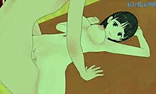 Suguha kirigaya in intense sword art online hentai scene