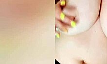 Young Maid Shows Big Tits to Boss for Pay Raise Close-Up.