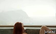 solo gal working her dildo in her wet pussy 😏