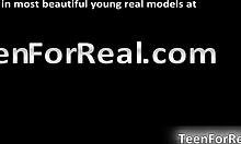 Busty Brunette Honey Jerks Hard In Hardcore Action