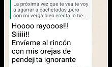 The college girl begs to improve her grade in this second part.