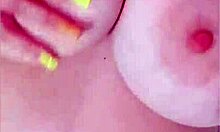 Young Maid Shows Big Tits to Boss for Pay Raise Close-Up.