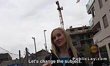 Guy Picks Up Blonde for Raw POV Fucking Outdoors