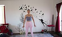 Yoga class 371: A fetish-filled experience with a hot girlfriend