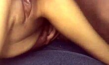 I love how my partner licks and fingers my pussy to orgasm outdoors with toys!