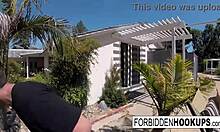 Delivery Driver Hooks Up With His Step Sister