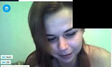 Blonde Tannya And Chubby Annica Rip Clothes In Webcam Show!