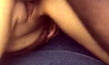 I love how my partner licks and fingers my pussy to orgasm outdoors with toys!