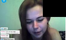 Blonde Tannya And Chubby Annica Rip Clothes In Webcam Show!