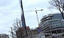 Guy Picks Up Blonde for Raw POV Fucking Outdoors