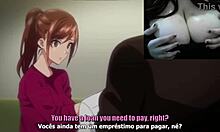 Himawari in Hentai Cosplay, Big Nipples, Curvy Tits, POV Solo